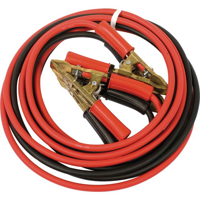 Cable de Demarrage 35 MM2 700A Pince Laiton 2X4,5M référence fournisseur 270122